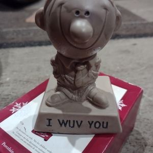 Vintage Russ Berrie I Love you guy figure